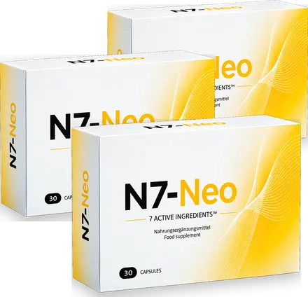 N7-Neo Capsules 90-day supply, three packs